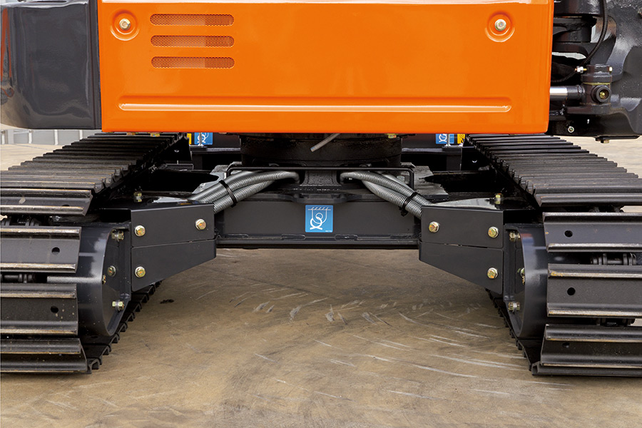 解体バックホー ツーピースブーム（ZX17U-5A） | エスアールエス株式