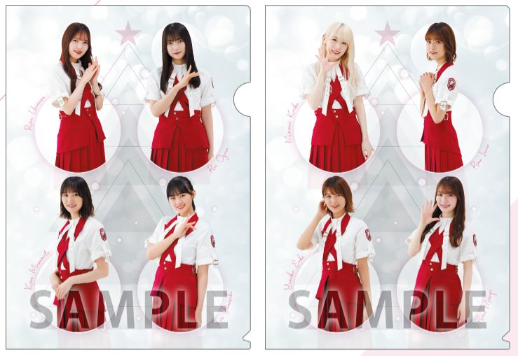 ローソン「櫻坂46クリアファイル」先着配布、メンバーのメッセージ入り