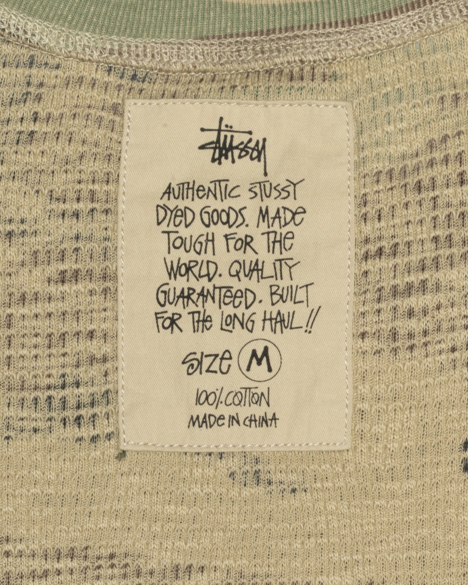 Pigment Dyed SS Thermal – Camo | Tops & Knits | Stüssy