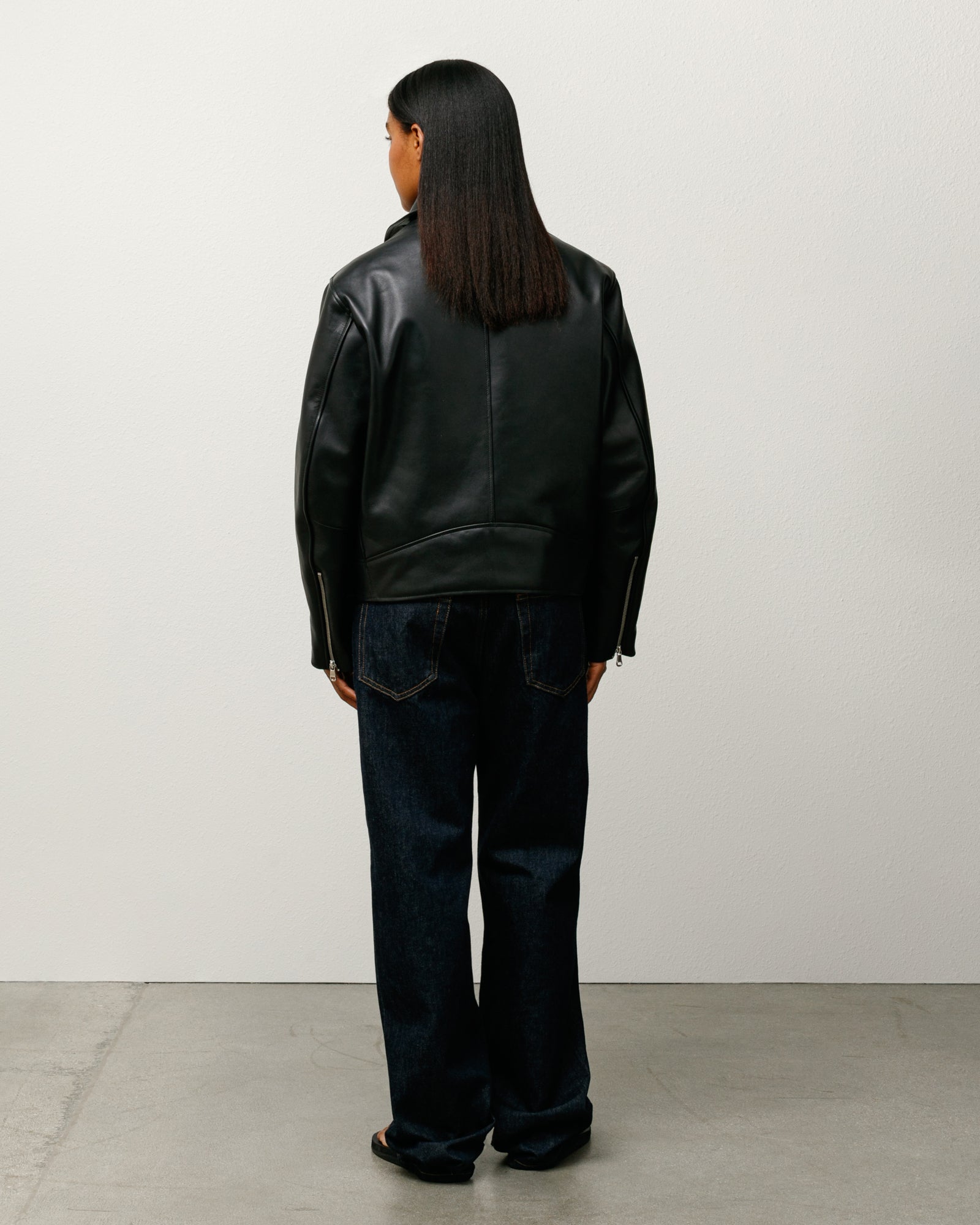 Biker Jacket – Black | Outerwear | Stüssy