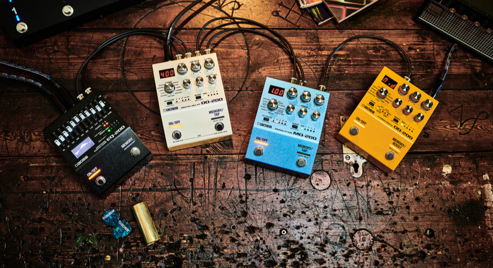 Boss OD-200 Overdrive, distortion & fuzz effect pedal