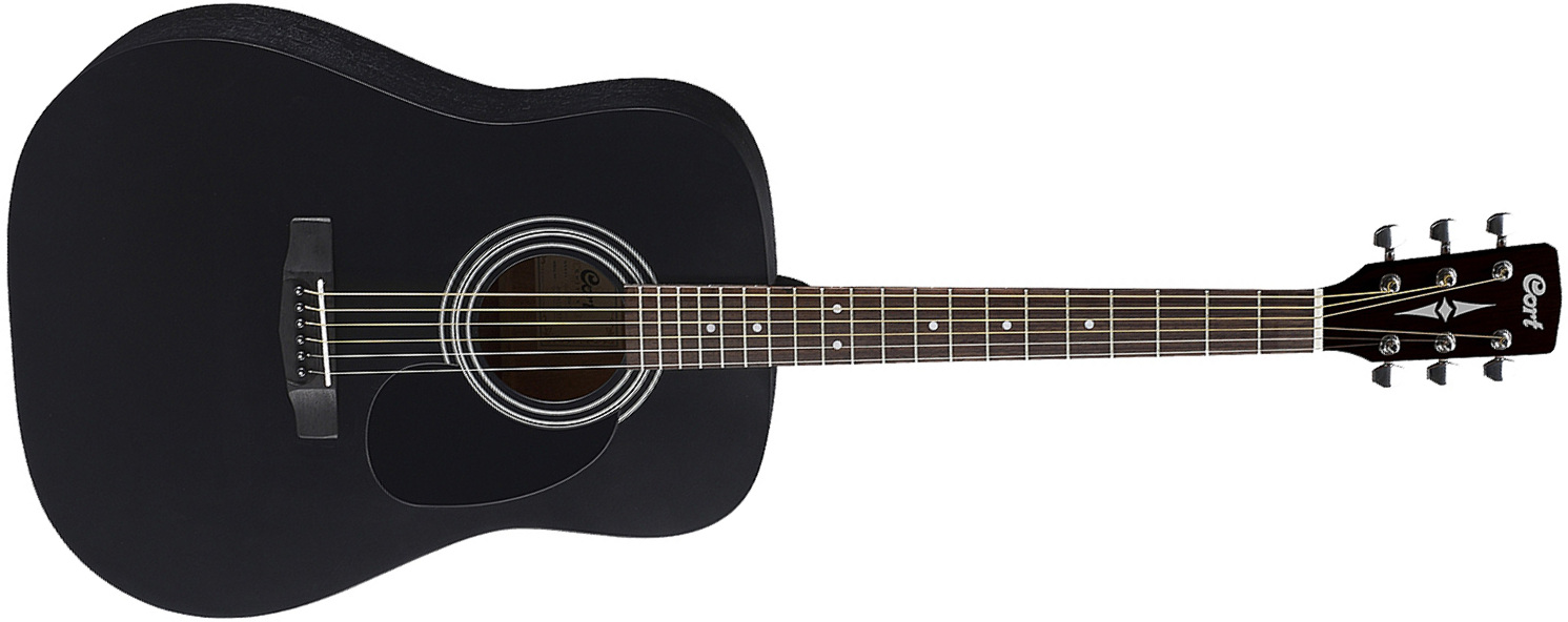 CORT AD810 OPB/マットブラック Cort AD810 - black satin Folk guitar