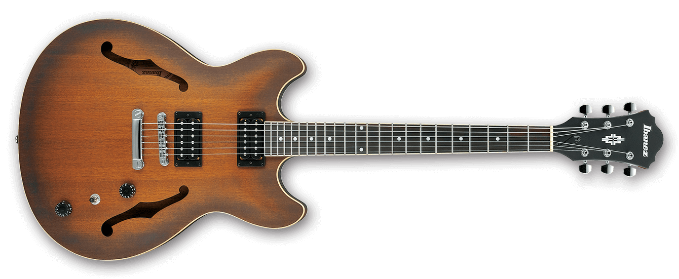 Ibanez AS53 TF Artcore - tobacco flat Semi-hollow electric guitar