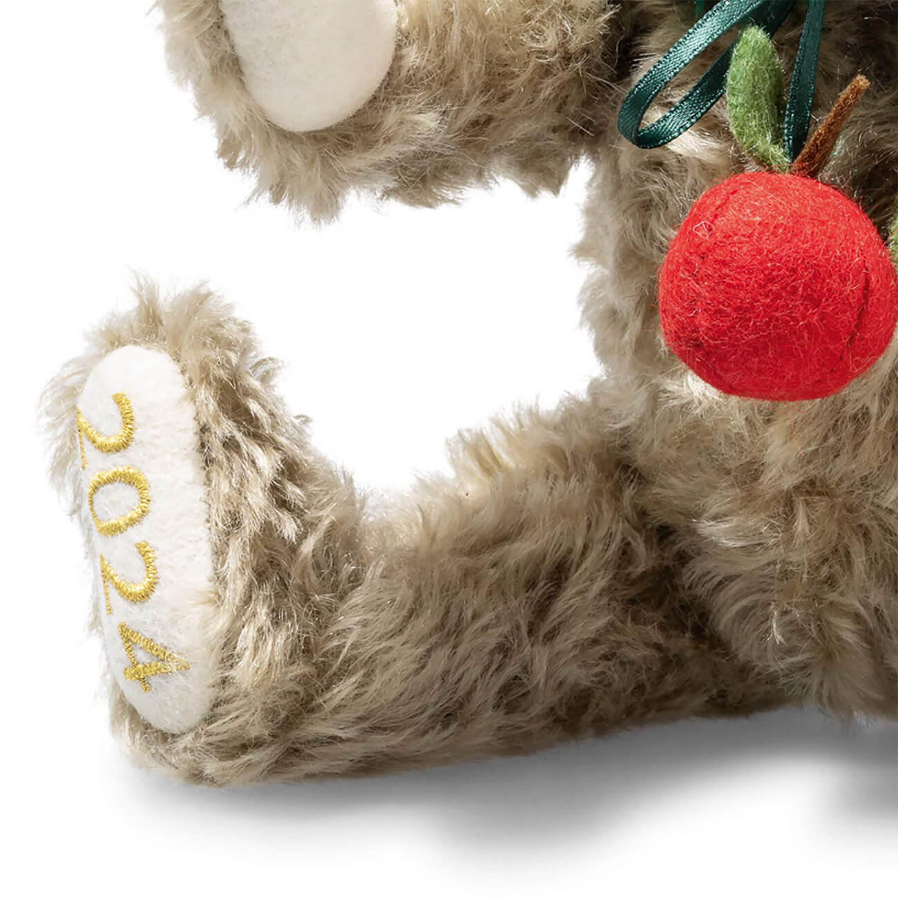 リトルサンタ2024”アップル“ | ドイツ最高級テディベアのシュタイフ