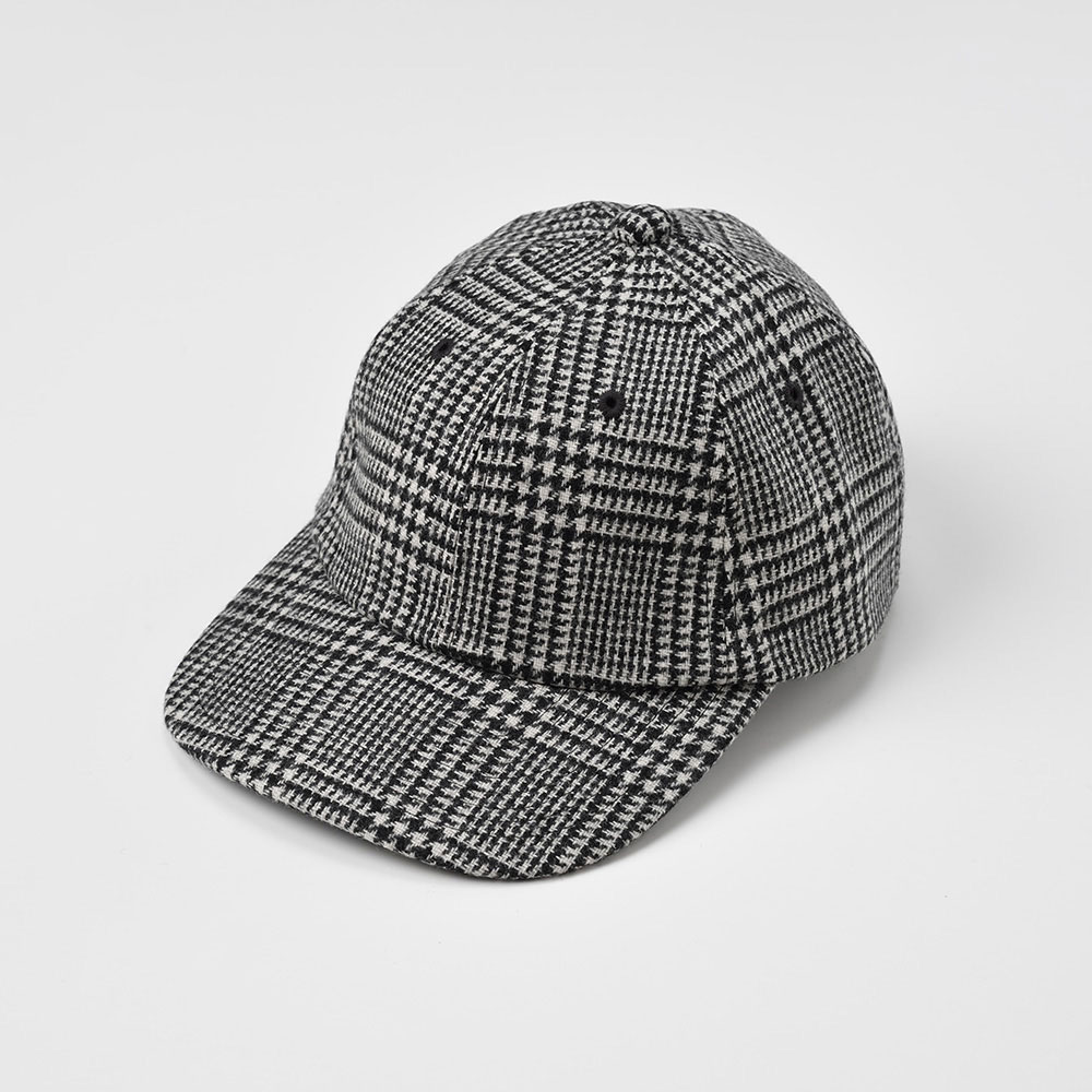WASHABLE TWEED CAP（ウォッシャブルツイードキャップ）SE473 ブラック