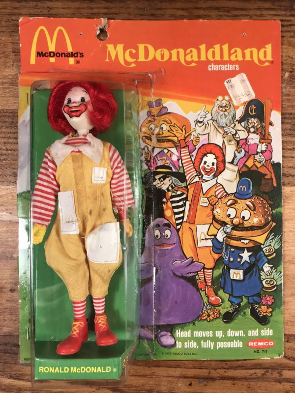 Remco McDonaldland “Ronald” Figure ロナルド ビンテージ フィギュア