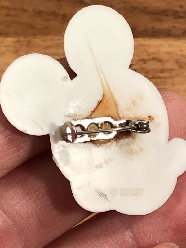 Monogram Disney Mickey Mouse Plastic Pinback ミッキーマウス