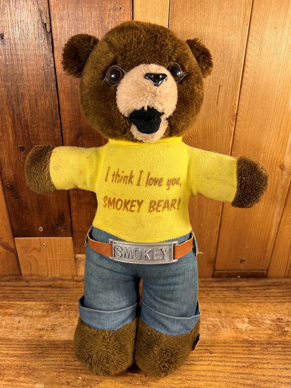 70s Vintage Dakin Smokey The Bear Figure (B835) - 2000toys Antique