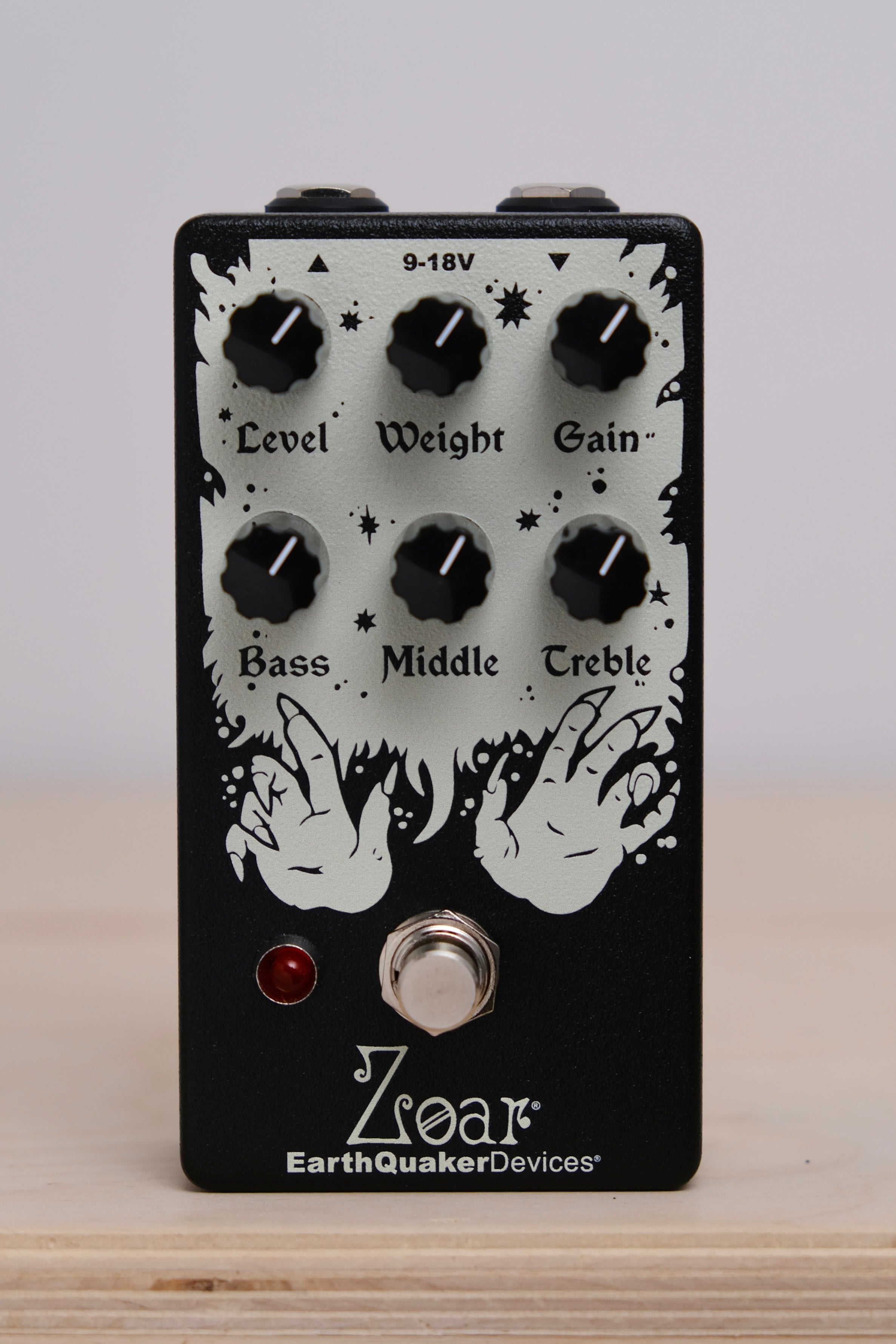 EarthQuaker Devices Zoar Dynamic Audio Grinder Distortion - Black