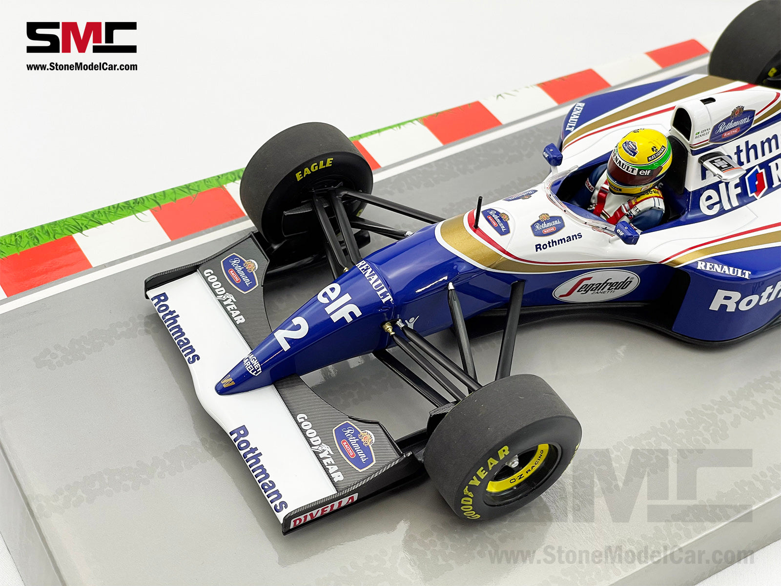 Williams Renault F1 FW16 #2 Ayrton Senna San Marino GP 1994 1:18