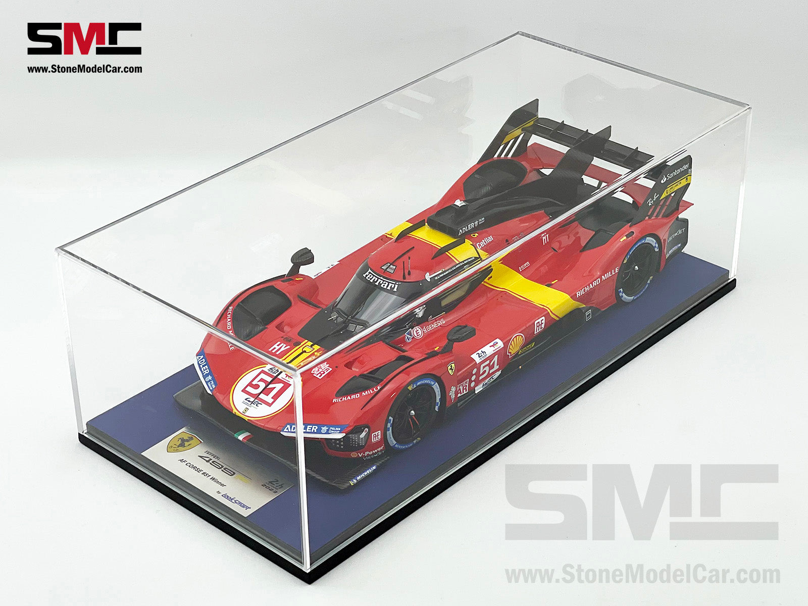 Ferrari 499P #51 AF CORSE Winner 24H Le Mans 2023 Looksmart 1:18