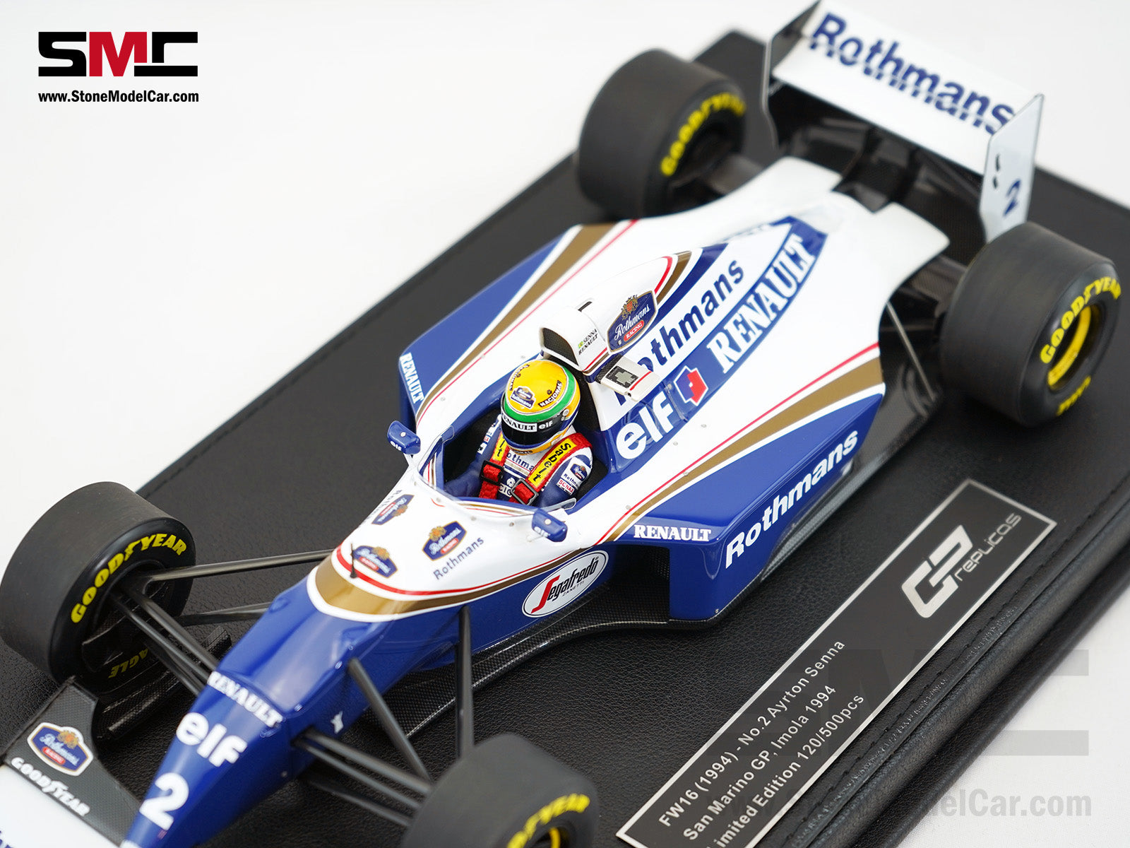 Williams Renault F1 FW16 #2 Ayrton Senna San Marino GP 1994 1:18