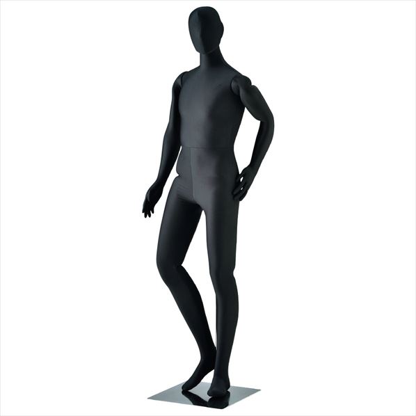 フレキシブルマネキン 黒 婦人