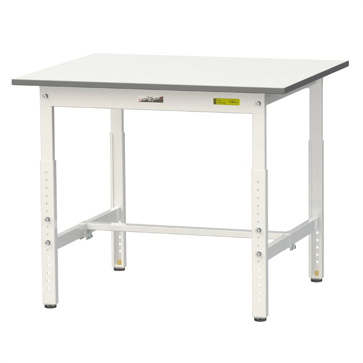 作業台 軽量タイプ 高さ調整可能(60～90cm) 均等耐荷重150kg 幅90×奥行60cm