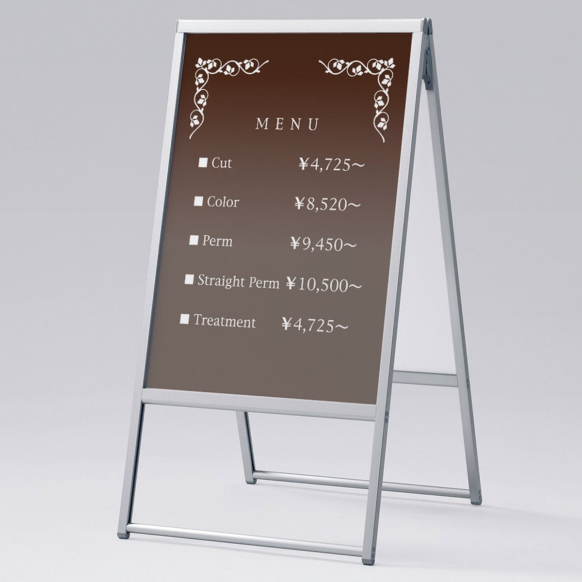 A型ポスタースタンド(両面仕様) B2