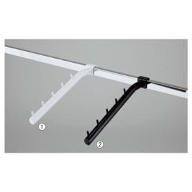 フェイスアウトハンガー 角タイプ ダブル ダブル 10＋20cm