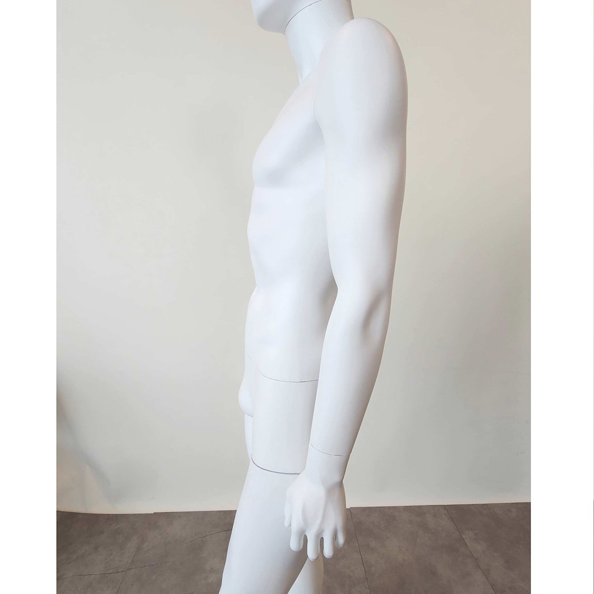 PP製 紳士リアルマネキン〔ストエキオリジナル〕 ホワイト