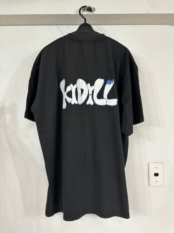 KIDILL - 【25SS】ロリータ ガール Tシャツ ハード ウォッシュ アート