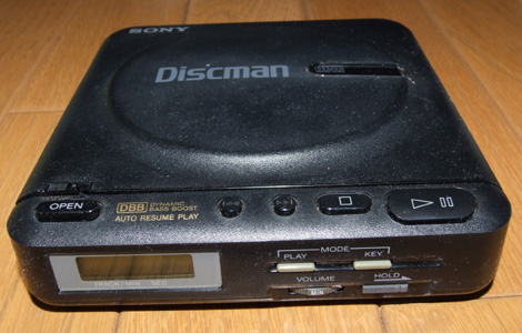 スタフ屋 ポータブルCDプレーヤー(SONY Discman D-22)