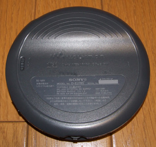スタフ屋 ポータブルCDプレーヤー(SONY CD WALKMAN D-EJ785)
