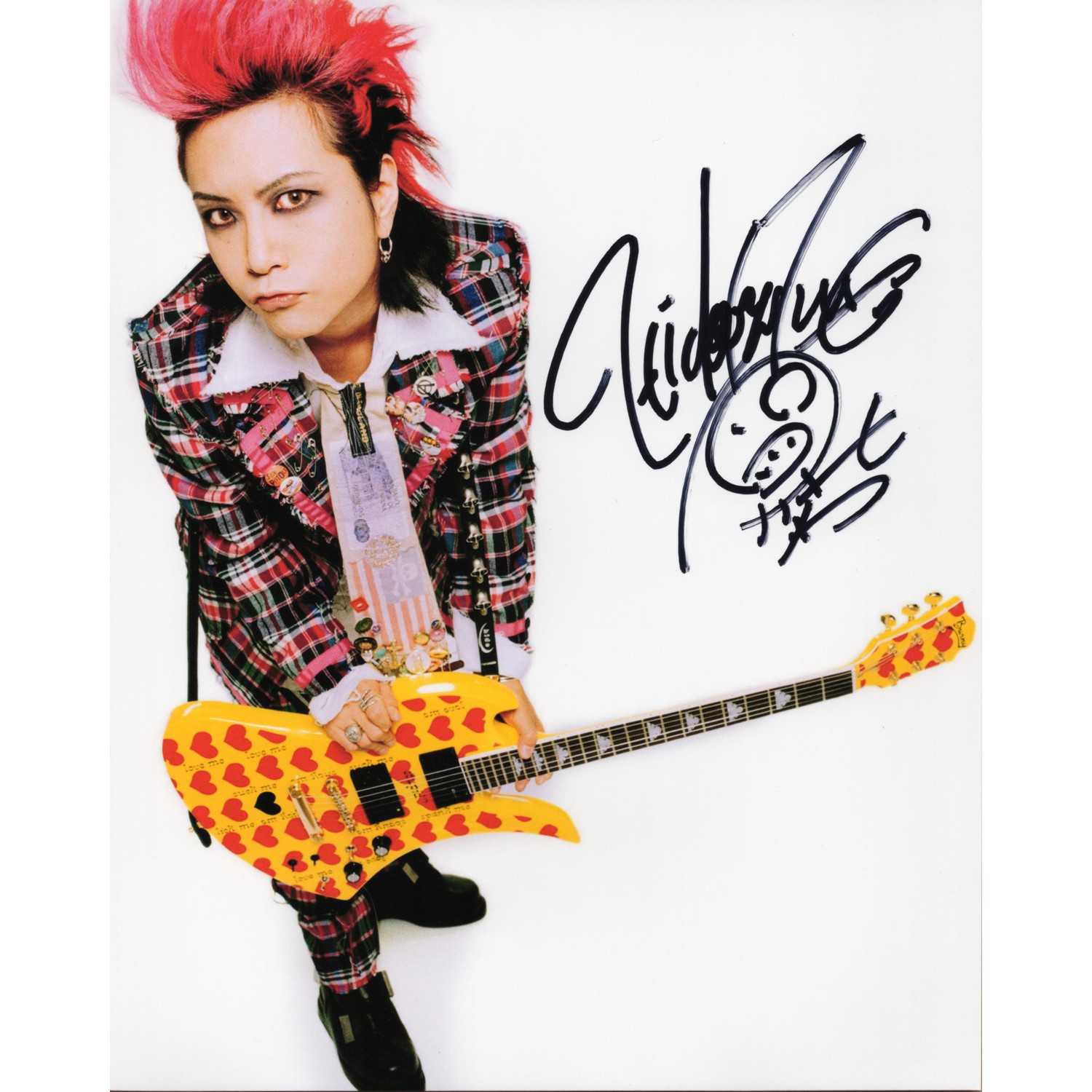 X JAPAN 初期 エックスジャパン ヴィジュアル系ロックバンド 色紙 xjapan