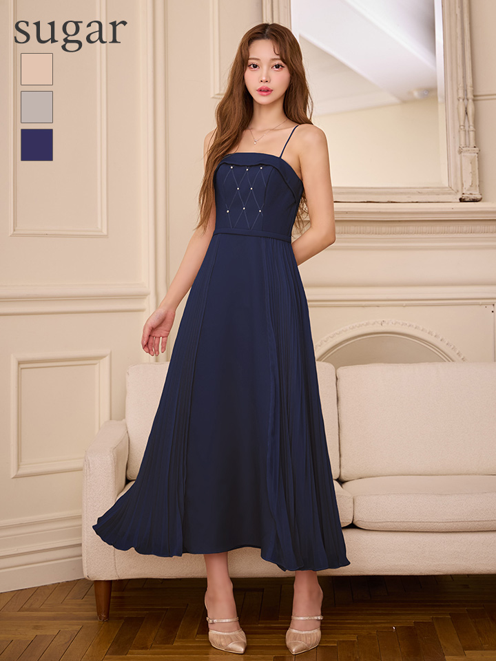 XSサイズあり【JEAN MACLEAN/ジャンマクレーン】サイドプリーツ