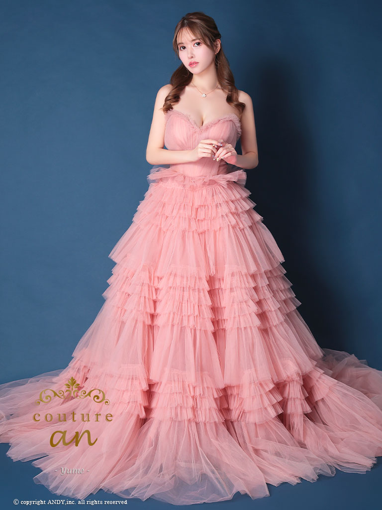 couture an/クチュールアン】ベア/ シフォン/ フリル/ リボン/ フレア