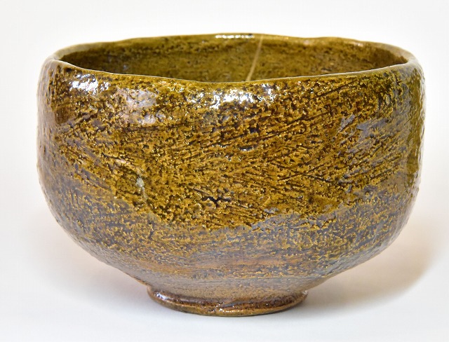 大樋茶碗 9代大樋長左衛門 郎 飴楽茶碗 金継あり すいぎょく園｜創業