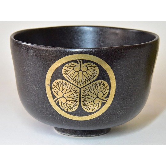 茶道具 拝領 葵御紋 棗 徳川家 時代物(K-XA857)