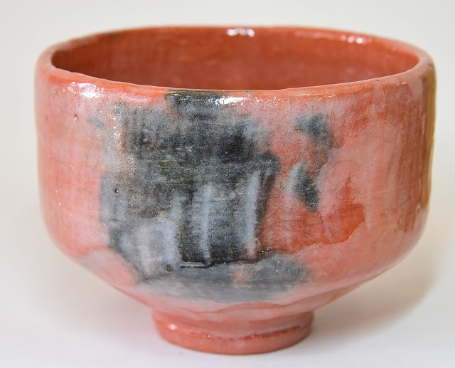 楽吉左衛門 惺入作 赤楽茶碗 すいぎょく園｜創業百年、お茶の「すい