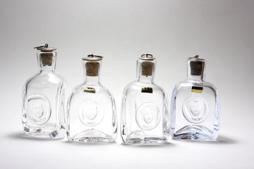 Erik Hoglund／エリックホグラン／ガラス／ミニボトル顔