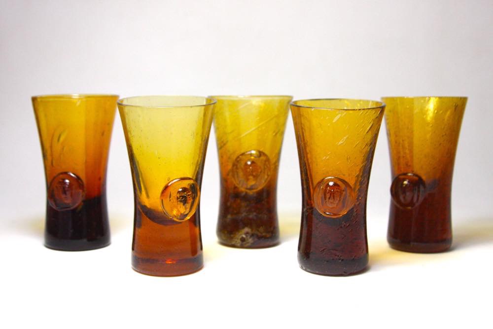 Erik Hoglund/エリックホグラン/ショットグラス/アンバー