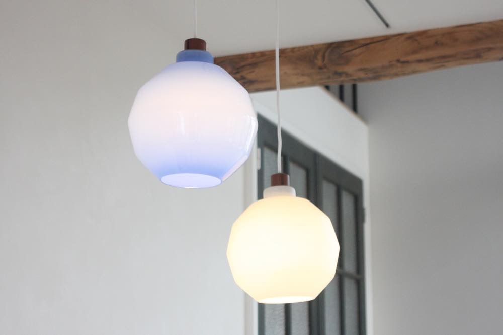 北欧照明 デンマーク製 ヴィンテージ ホワイトペンダントライト