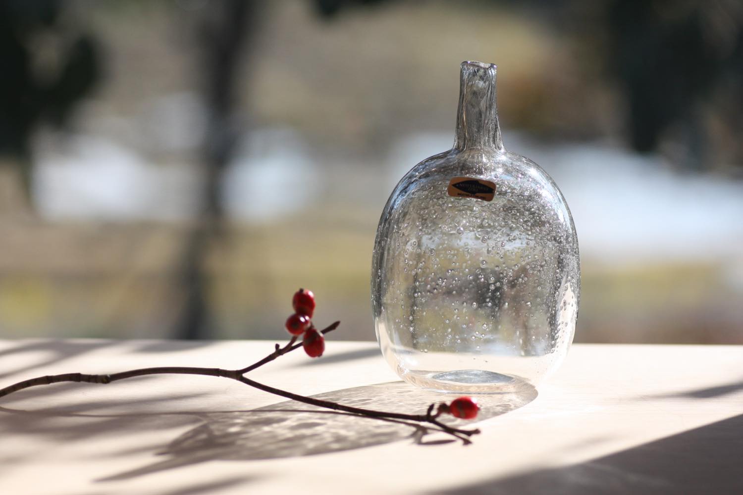 オイバトイッカ ヌータヤルヴィ 一輪挿し 北欧ガラス⁄Oiva Toikka