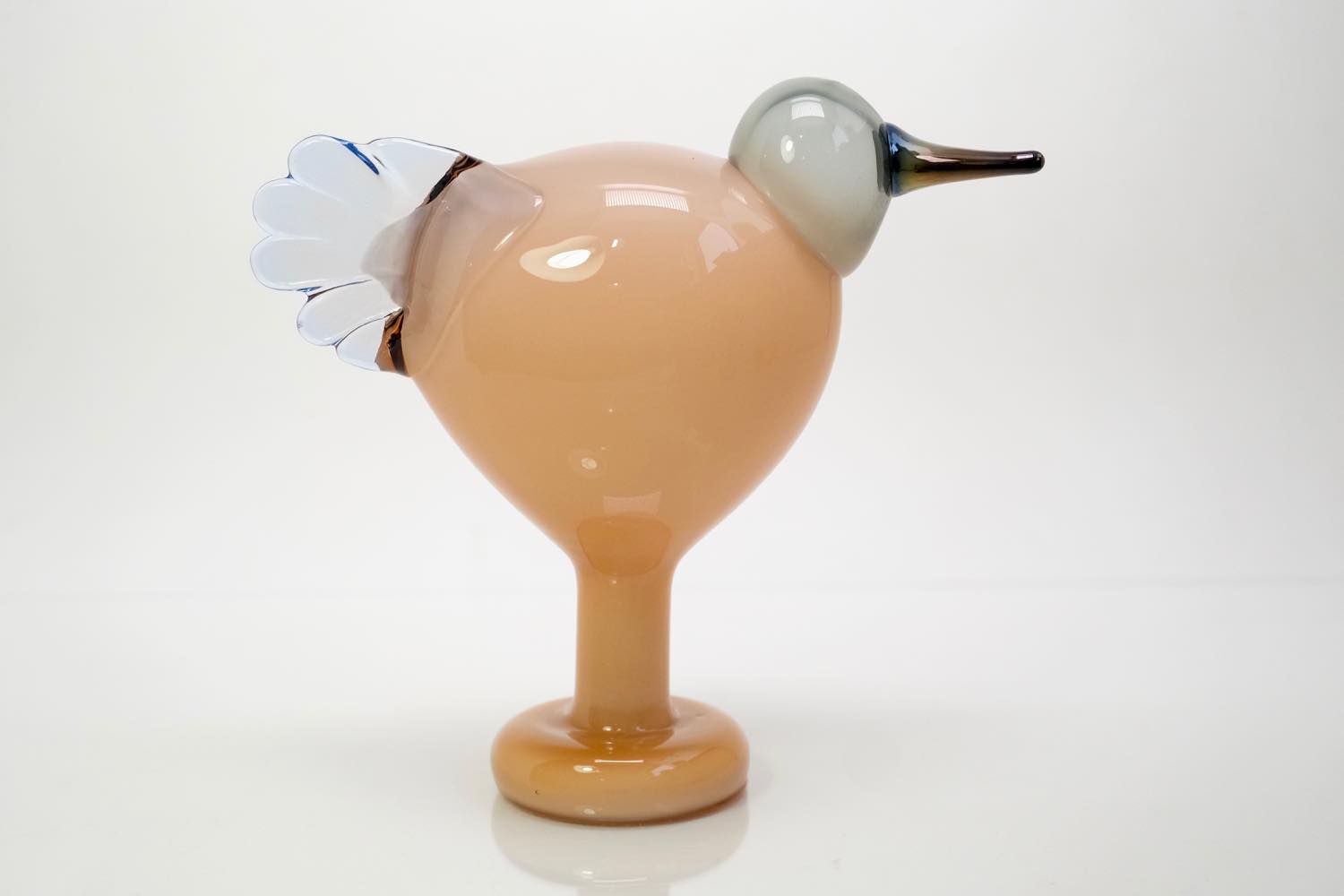 オイバトイッカ ガラスの鳥バード クーラス（ピンク) 2010年 イッタラ