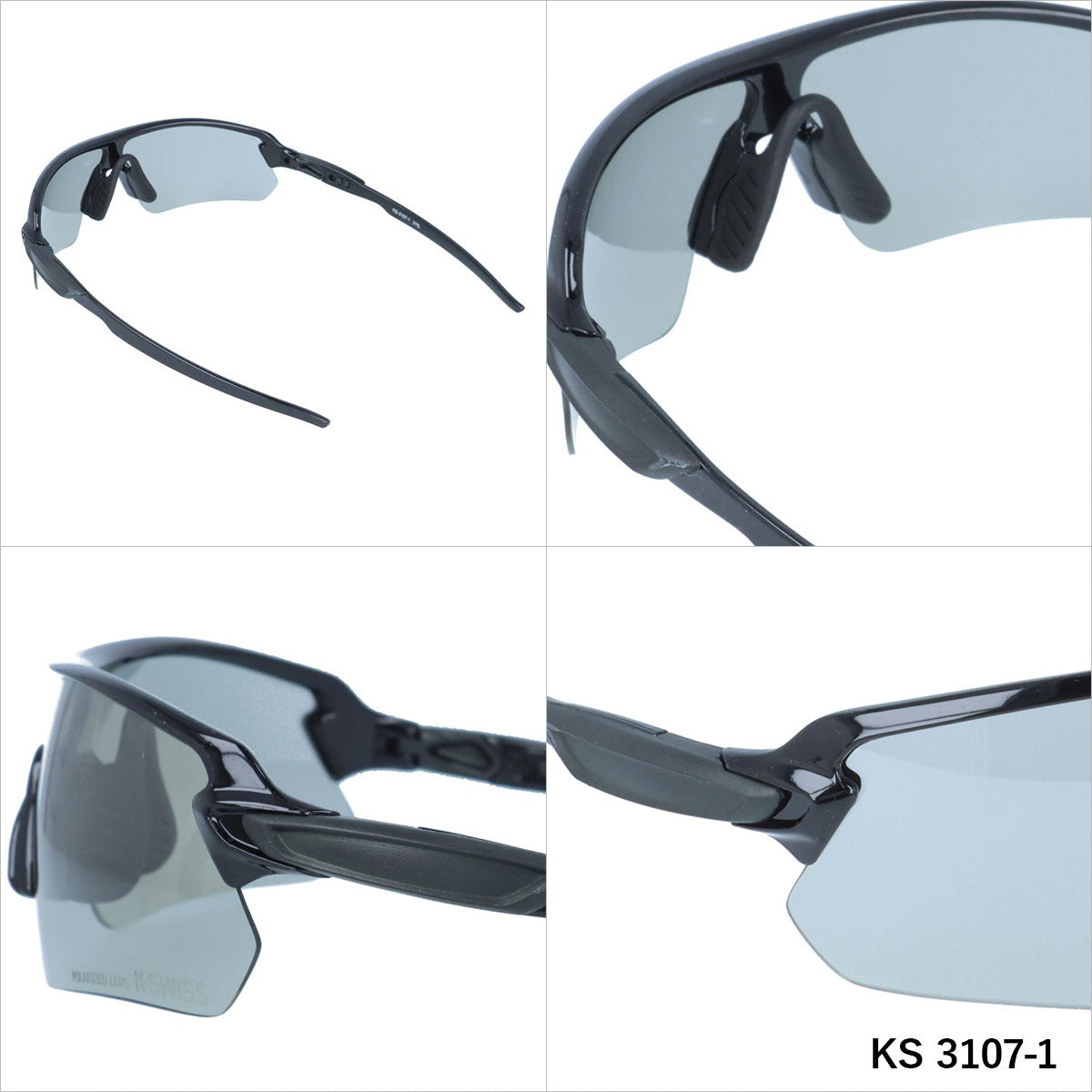 ケースイス サングラス 偏光サングラス ミラーレンズ アジアンフィット