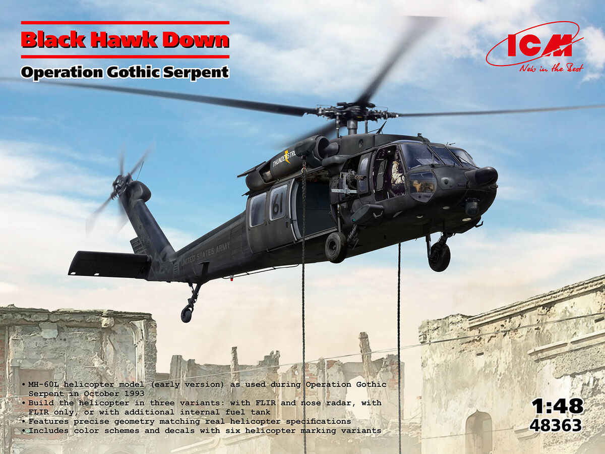 Sikorsky MH-60L Super Six One 1/72 限定版 MH-60L Sikorsky Black