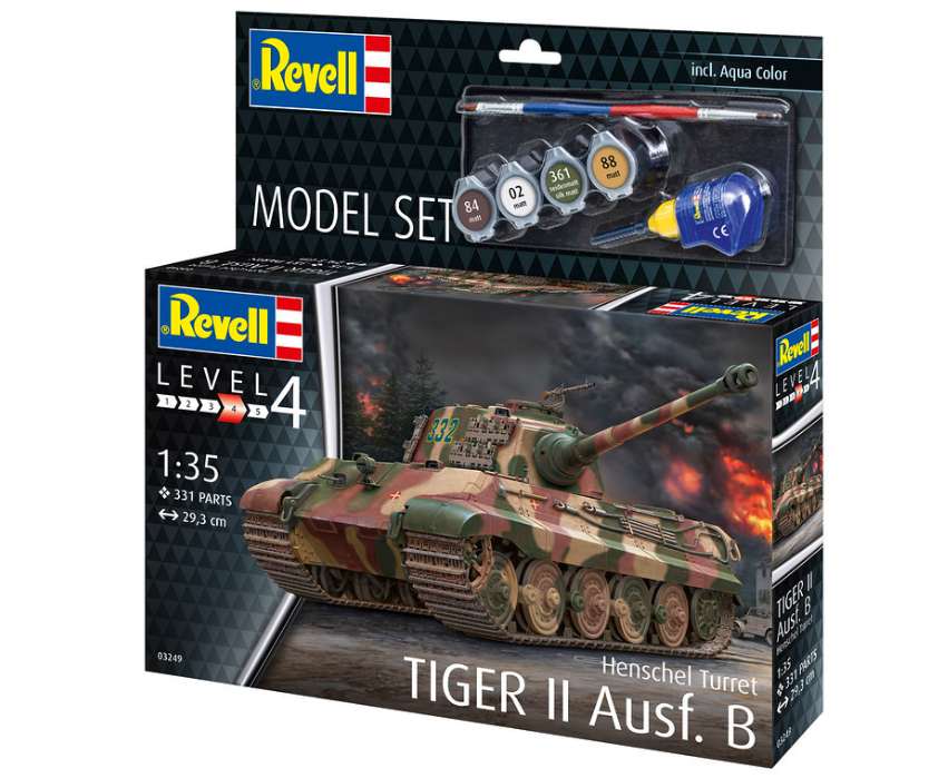 Tiger II Ausf. B Model Set Revell 63249