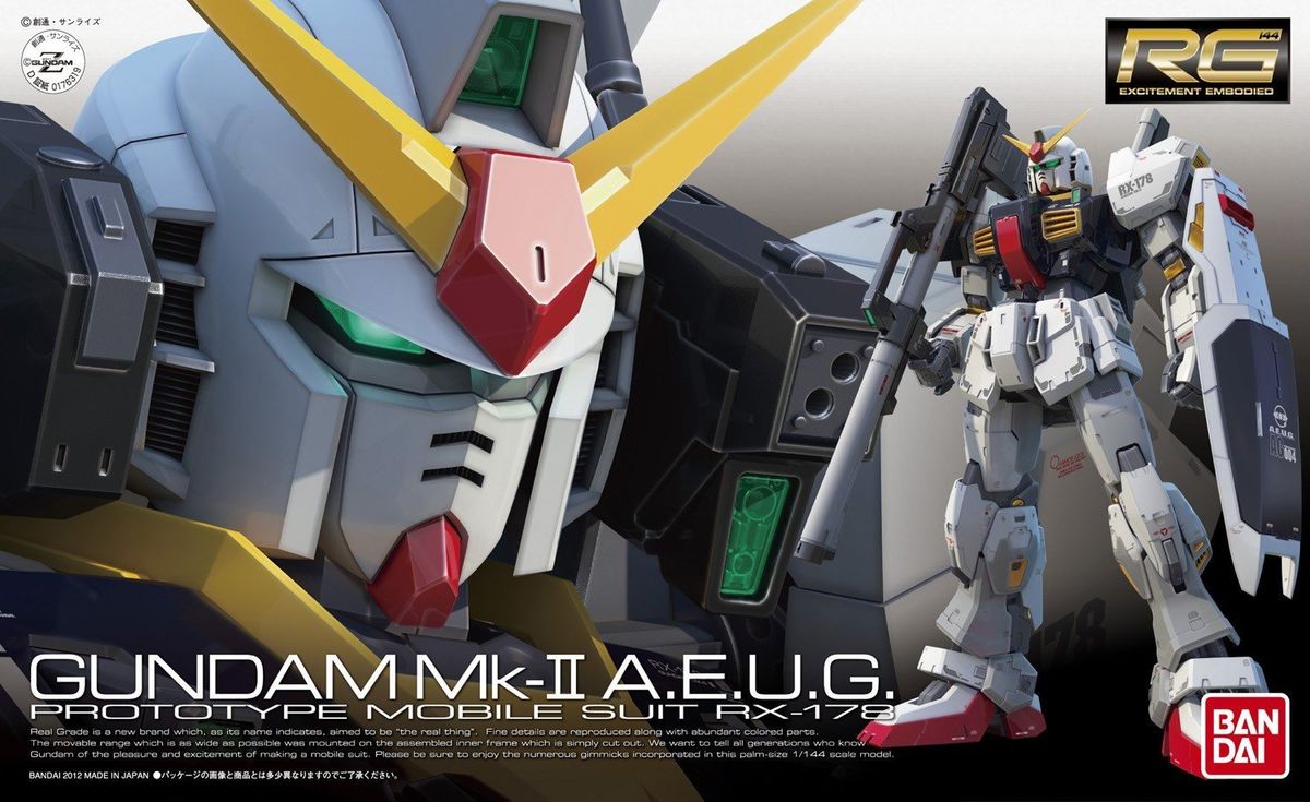 RX-178 Gundam Mk-II Aeug (Gundam 83603) Bandai 76319
