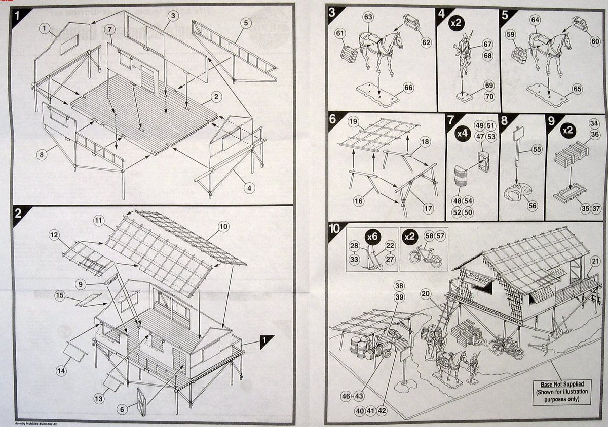 Jungle Outpost Airfix 03382