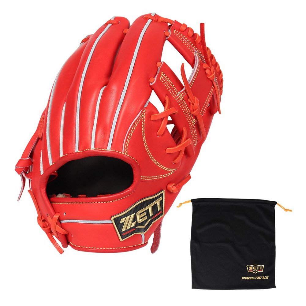 ゼット（ZETT）（メンズ）硬式用グラブ 二塁手遊撃手用 野球グローブ