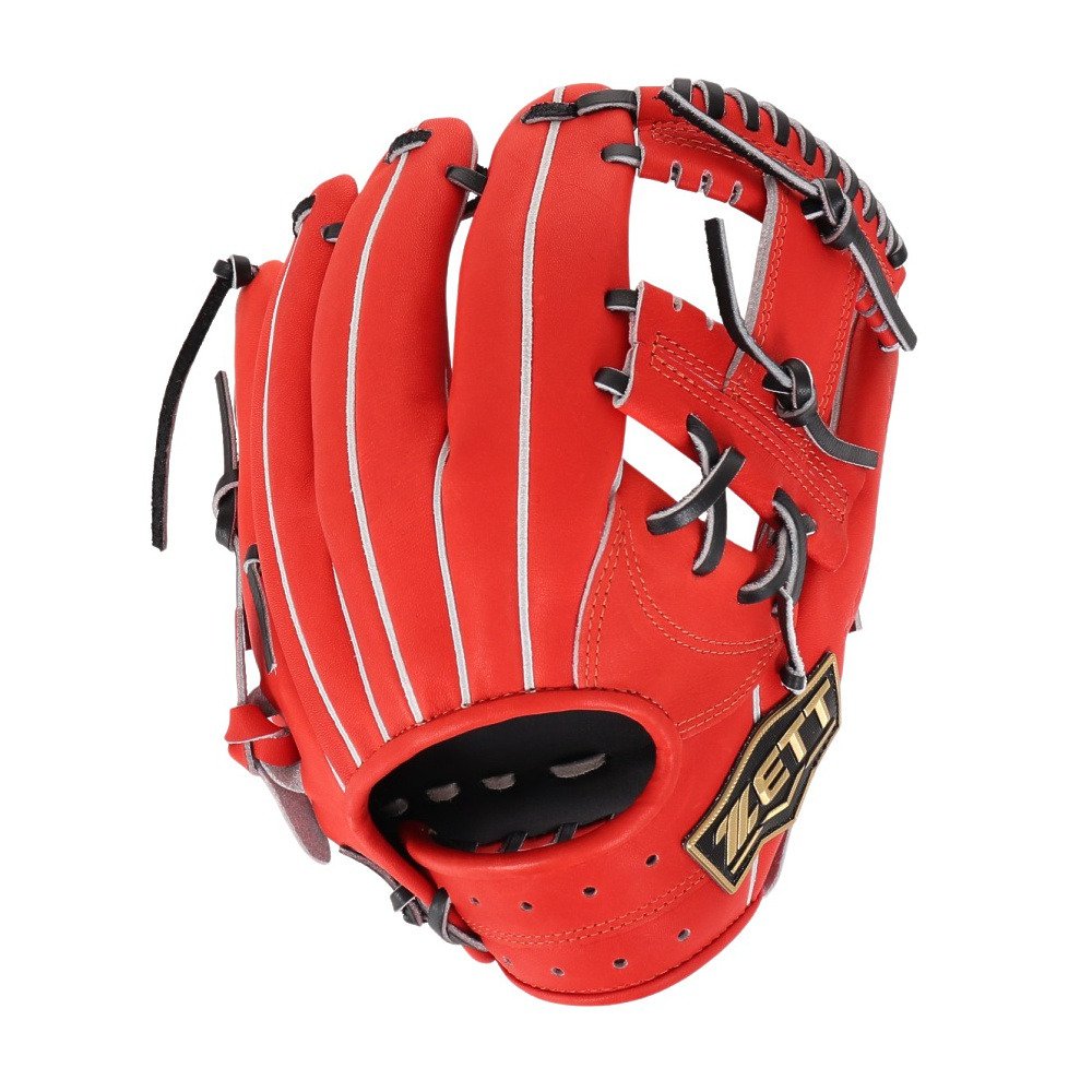 KING ISAMI オレンジ ミット 標準サイズ キッズ 2個セット ゼット 軟式