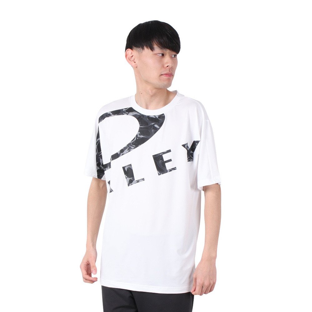 オークリー（OAKLEY）（メンズ）Enhance Qdevo 半袖Tシャツ Bold 4.0
