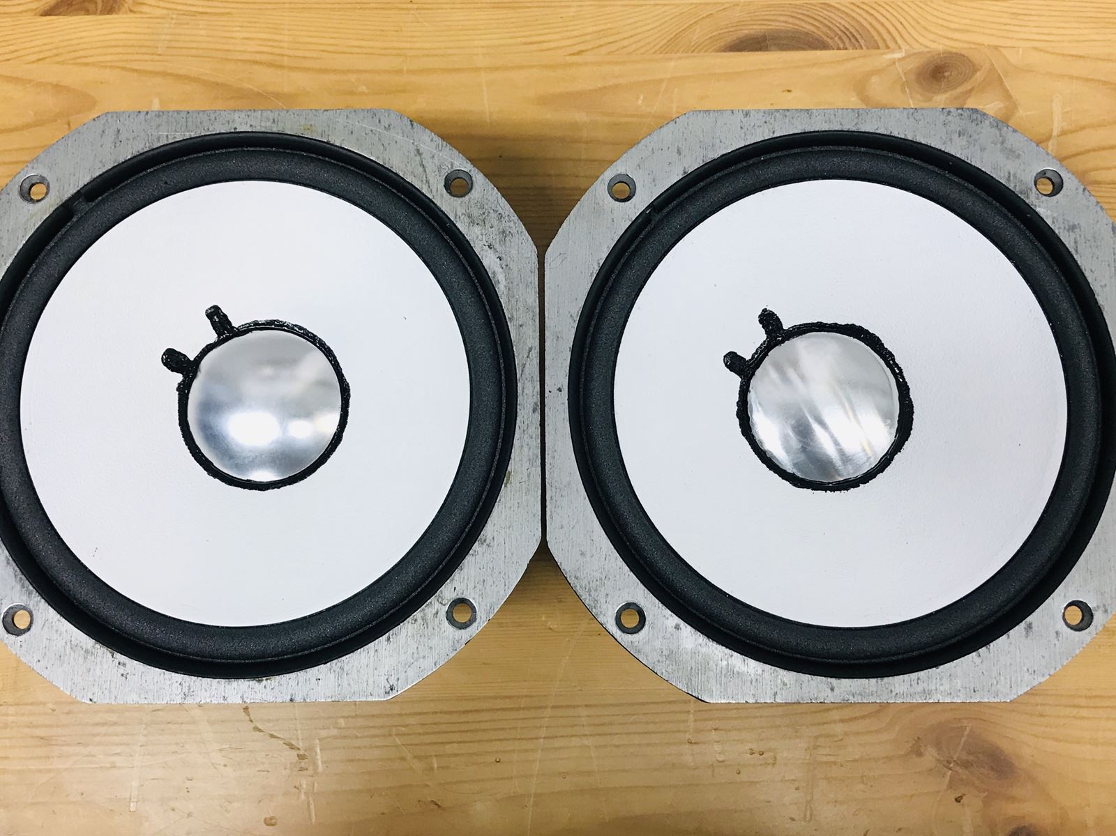 JBL LE8T-H エッジ交換 音だし確認済 JBL LE8T-H フルレンジスピーカー