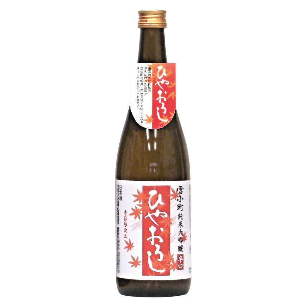 雪小町 純米大吟醸 辛口 ひやおろし 720ml – 酒類ドットコム