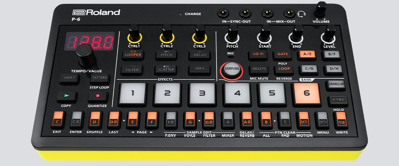 Roland Showcasing P-6 Creative Sampler At NAMM 2025 – Synthtopia