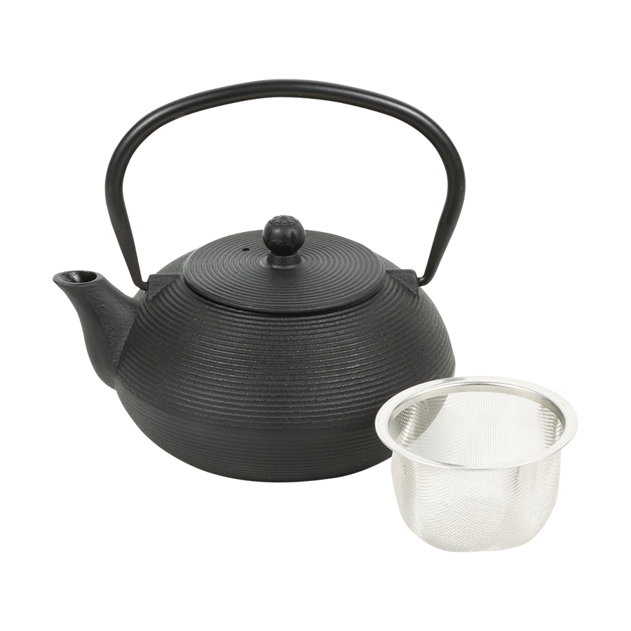 和の味 鉄鋳物製急須600ml彩線 HB-4687