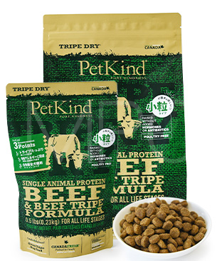 ペットカインド DOG グリーンベニソントライプ 小粒 | プレミアム