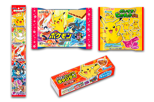 ロッテから、新パッケージのお菓子が登場するよ！｜ポケットモンスター