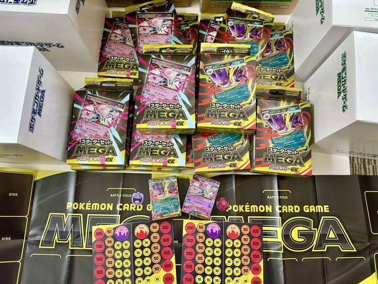 スターターセットMEGA メガゲンガーex・メガディアンシーex入荷しました！